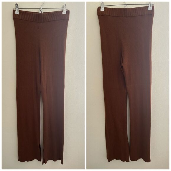 NEW Rails Jules Ribbed Pants in Fox Brown - Picture 4 of 9